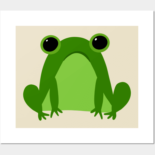 Froggy Frog Wall Art by novabee